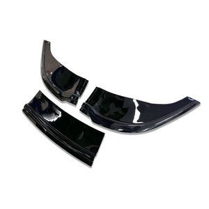 Piezas de personalización de automóviles, 3 uds., Kits de carrocería de estilo deportivo para <span class=keywords><strong>Chrysler</strong></span> <span class=keywords><strong>300C</strong></span> 2015-2022, Material ABS, labio de parachoques delantero negro brillante - Product Image 5