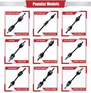 GDST Auto Transmission Parts Arbre d'entraînement de l'essieu CV avant pour Chevrolet Ford Vw Audi <span class=keywords><strong>Bmw</strong></span> GM Chrysler Jeep - Product Image 2