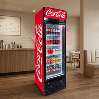 Équipement de réfrigération pour restaurants, réfrigérateur à vin et boissons de 300 l avec design à ailettes en aluminium, pour supermarchés