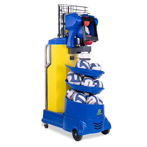 SIBOASI Intelligent Volleyball Shooting Machine SS-V2201A Easy Operating and Volleyball Club Manager Recommended.