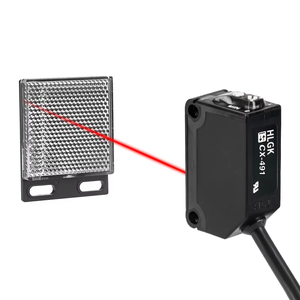 Sensor Fotoeléctrico Óptico Serie <span class=keywords><strong>CX</strong></span>, Detección de Puntos Láser por Reflexión Difusa, PNP/NPN, 12-24V, 10-300mm - Product Image 5