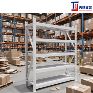 Mittlere Regale Lager regale 4-lagige Stahls tapel regale für Balken lager regale - Product Image 6