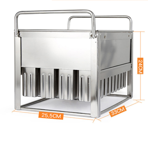 40 Cái Ice Pop Khuôn Với 200 Gỗ Gậy Và Làm Sạch Bàn Chải Thép Không Gỉ <span class=keywords><strong>Popsicle</strong></span> Khuôn Với Giá - Product Image 1