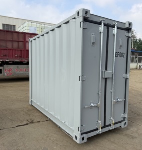 Heavy Duty Mini Self Storage Container with <b>Electric</b> <b>System</b> <b>Motorcycle</b> Garage with Rain Proof Carport Design for Motor Vehicles - Product Image 4