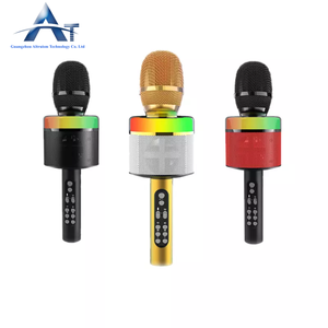 S-088 Đa Năng Phong Cách Mới Micro Karaoke Không Dây OEM Có Đèn Nhiều Màu Sắc - Product Image 2