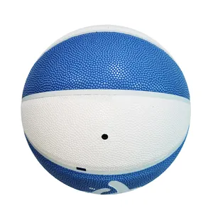 Official Size Smileboy Basketball Custom Logo PU Leather Composite Wholesale For Racing Usage