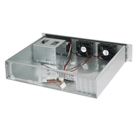 Harga Pabrik Hemat Biaya, Casing Server Rakmount Industri 19 Inch 2U ATX dengan Kedalaman 350mm