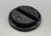 Vaso de Plástico Transparente Desechable Doble para Compartir, de Grado Alimenticio PP, para Té de Burbujas Boba