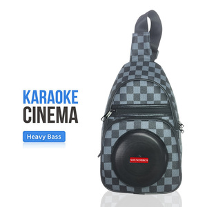 ABS B1 <span class=keywords><strong>B2</strong></span> <span class=keywords><strong>B3</strong></span> B5 zaino multifunzionale all'aperto per altoparlante Bluetooth supporto per telefono cellulare 2500mAh batteria per Karaoke Party - Product Image 3