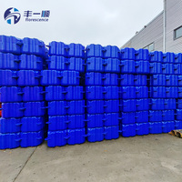 Plateforme flottante en HDPE pour ponton, quai flottant pour bateaux et navires, passerelle marine en HDPE