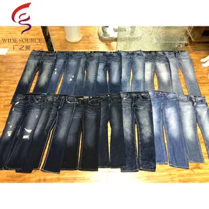 GZY Wholesale nice price high quality men's jeans and fashion man jeans mix designs denim pant for men stocklot