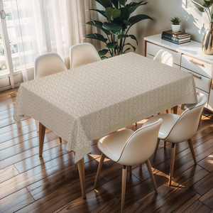 <span class=keywords><strong>Tovaglia</strong></span> in Plastica Riciclata Color Caffè RNPT con Retro in PU, Resistente all'Olio, Facile da Pulire, Spessore 0,5mm per Sala da Pranzo - Product Image 5