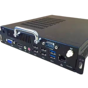 2025 Mini PC con VGA educativo Barebone X86 1000M Puerto RJ45 DDR3 H81 Chip Intel <span class=keywords><strong>Core</strong></span> <span class=keywords><strong>4th</strong></span> <span class=keywords><strong>I3</strong></span> OPS Quad <span class=keywords><strong>Core</strong></span> procesador ordenador - Product Image 1