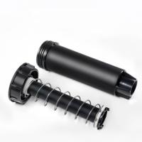 Nouveau pulvérisateur à impact en plastique à engrenage 360°, modèle 051, pour l'irrigation des pelouses et jardins, 1/2 pouce, haute efficacité