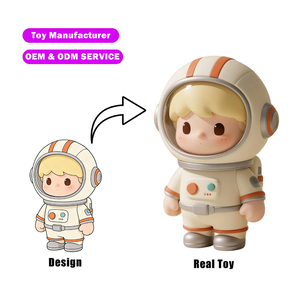 Figura de acción de plástico OEM personalizada, fabricante de juguetes de vinilo con impresión 3D, diseñador de figuras de vinilo hechas a medida - Product Image 3