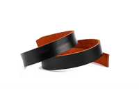 Ceintures décontractées de haute qualité en cuir de vachette véritable pour hommes sans boucle Vente en gros personnalisé