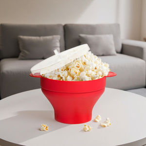 Nuevo Producto Original: Palomitero <span class=keywords><strong>de</strong></span> Silicona Plegable para <span class=keywords><strong>Microondas</strong></span> con Tapa, Saludable - Product Image 5