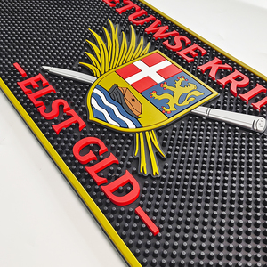 Customizable Silicone PVC Bar Mat Rubber Beer Spill Pad <b>Pub</b> Rail Mat Drip Tray Non Slip Counter Service Mat <b>Table</b> Mat - Product Image 6