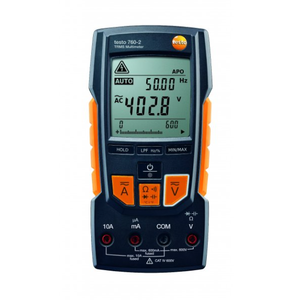 Nuevo Multímetro Digital Testo760-2, Medición de Corriente en Microamperios, Pantalla Digital Grande, Alto Valor True RMS - Product Image 1