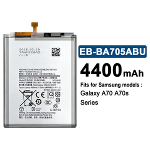 Batteria di Ricambio Nuova di Zecca 0 Cicli EB-BA705ABU 4400mAh per Cellulare Samsung Galaxy <span class=keywords><strong>A70</strong></span> A70S - Product Image 1