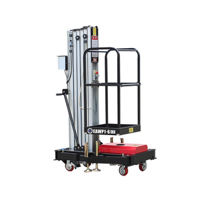 Aluminum Alloy Single Column <b>Lift</b> Portable Vertical <b>Hydraulic</b> Ladder 4-16m Single Double Mast Electric <b>Man</b> <b>Lift</b> - Product Image 5
