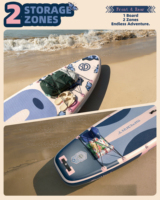 Planche de paddle gonflable Dropshipping Factory Supply sup Daska Nouvelle Série 450lb Capacité 450lb pour le surf et les activités aquatiques