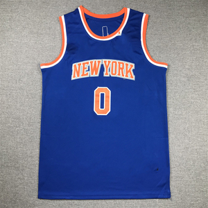 Bordado Personalizado al por Mayor, 25.ª Temporada, <span class=keywords><strong>New</strong></span> <span class=keywords><strong>York</strong></span> <span class=keywords><strong>Knicks</strong></span> City Ed # 30 # 4 # <span class=keywords><strong>Camiseta</strong></span> de <span class=keywords><strong>Baloncesto</strong></span> 7, Malla de Poliéster, Unisex, para Adultos, Estilo Cross-Border - Product Image 2