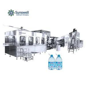 Complete A to Z 5L Mineral Water Filling Plant 5L Liquid Water Filling Machine