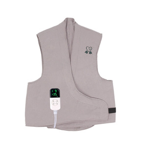 Chaleco de terapia de calor por moxibustión con calefacción eléctrica, fácil de poner y quitar, protege los hombros y el cuello, uso doméstico, calentamiento de espalda - Product Image 4
