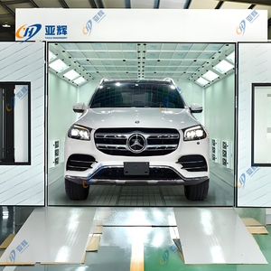Filtration d'air à pression positive durcissement rapide salle de peinture automatique chauffage électrique four de pulvérisation de voiture pour véhicule utilitaire - Product Image 5