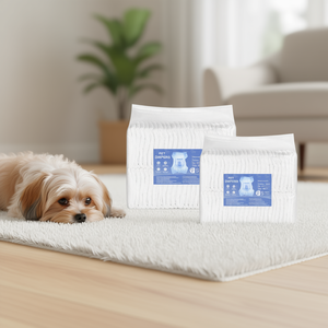 Couches jetables super absorbantes pour chiennes, taille S, 96 unités - Product Image 2