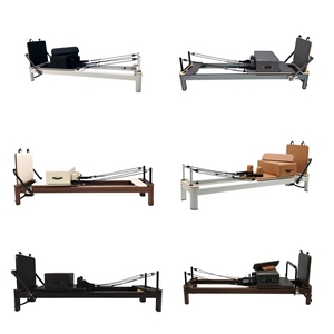 Máquina de Fitness Reformer Comercial de Aluminio Blanco con Riel Silencioso y Marco Vertical en Venta HWD-MA005 Pila de Alta Calidad - Product Image 4