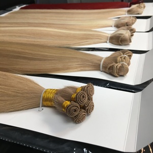 Extensiones de Cabello Ruso de Alta Calidad al por Mayor, Extensiones de Cabello Tejidas a Mano de Primera Calidad, Extensiones de Cabello Humano Natural - Product Image 5