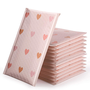 Custom Logo Printed <strong>A4</strong> Small <strong>Size</strong> 4*8 Green/Black/Nude Poly Bubble Mailers Packaging Padded <strong>Envelopes</strong> Bag - Product Image 1