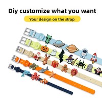 Bricolage créatif collier de chien imperméable doux et confortable accessoire de marche décoratif pour animaux de compagnie