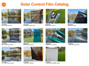 Uno specchio a senso unico isolamento termico di vetro vinile autoadesivo protezione Uv Privacy tinta solare a casa controllo del sole pellicola finestra - Product Image 5