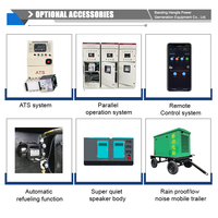 Generador de Gasolina/Gas Natural Yuchai de 50 Kw 62.5 Kva YC4D90Z-D21(60/66) de Doble Combustible, Arranque Automático, Tipo Silencioso, Marco Abierto, ATS DC 240V