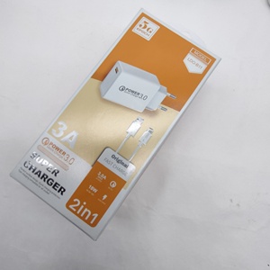 All'ingrosso Usb caricatore del telefono cellulare Set con cavo caricatori portatili con ricarica rapida per <span class=keywords><strong>Apple</strong></span> caricatore veloce 3 In 1 - Product Image 6