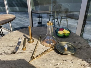 Cachimba Original Mr. Eds Hookah Pro X de Alta Calidad, Set de Shisha Mr. Eds de Acero Inoxidable para Lounge Bar, Club, Fiestas en Casa, Fumar Chicha - Product Image 5