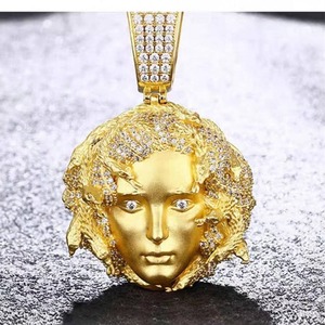 Export Quality Moissanite Diamond Hiphop <b>Pendant</b> Elegant for Fashion and Gift Giving Available At Best Price - Product Image 3