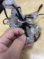 Luces LED de Píxeles RGB de PVC de 12V CC para Paisajismo, IP67, Color Negro, Ucs2904