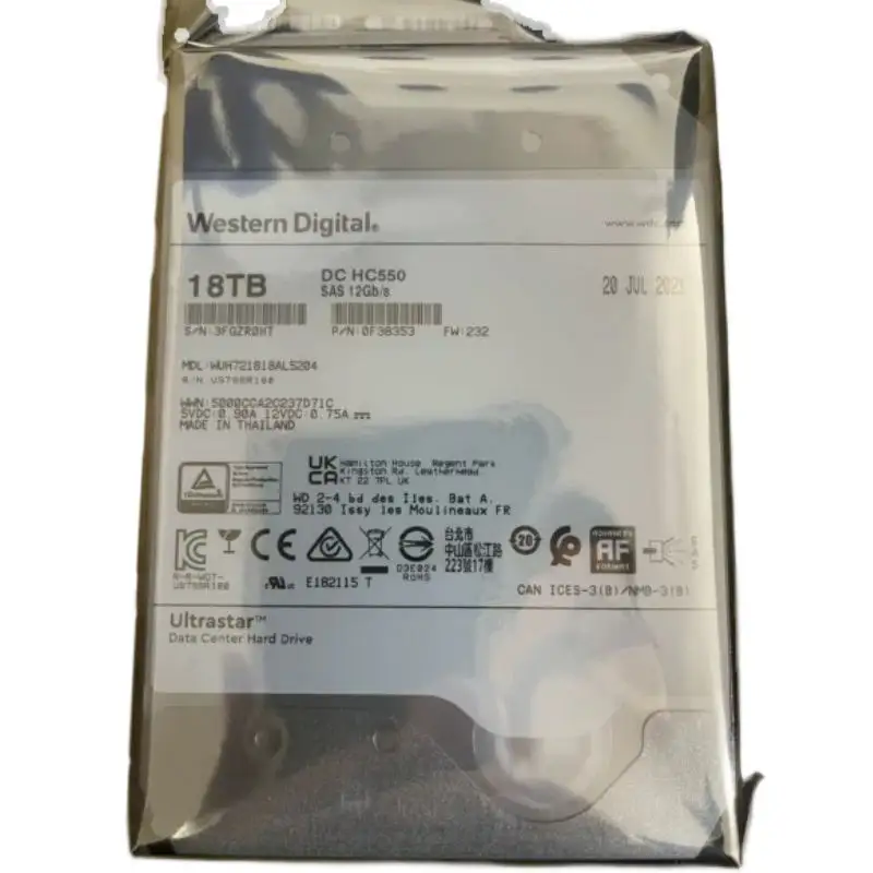 2024 Beste Original WD Überholte Second-Hand-Harddisk 500 GB 1 TB 2 TB 8 TB 10 TB 16 TB 20 TB HDD