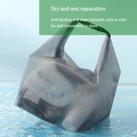 Sac de toilette grande capacité anti-pollution et imperméable, trousse de rangement de voyage haut de gamme, sac de lavage de salle de bain résistant à la saleté