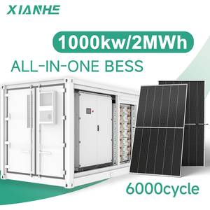 Système de stockage d'énergie (BESS) de 2 MWh à l'échelle industrielle, conteneurisé 40 pieds, avec cellules HV de 314 Ah pour grandes centrales solaires industrielles, IP54 - Product Image 1