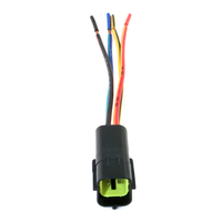 Connecteur de câble flexible double extrémité DJ70416-1.8-11 pour relais 5 broches, interrupteur, batterie, prise de voiture 20 broches, câble T5 3 broches pour DomeB