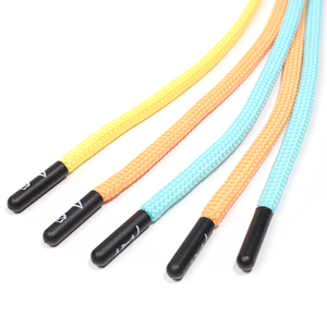 Moda popolare in plastica punta di lacci rotondi Trendy lacci di scarpe sportive durevoli per scarpe da ginnastica escursionismo Outdoor scarpe Casual da allenamento - Product Image 5