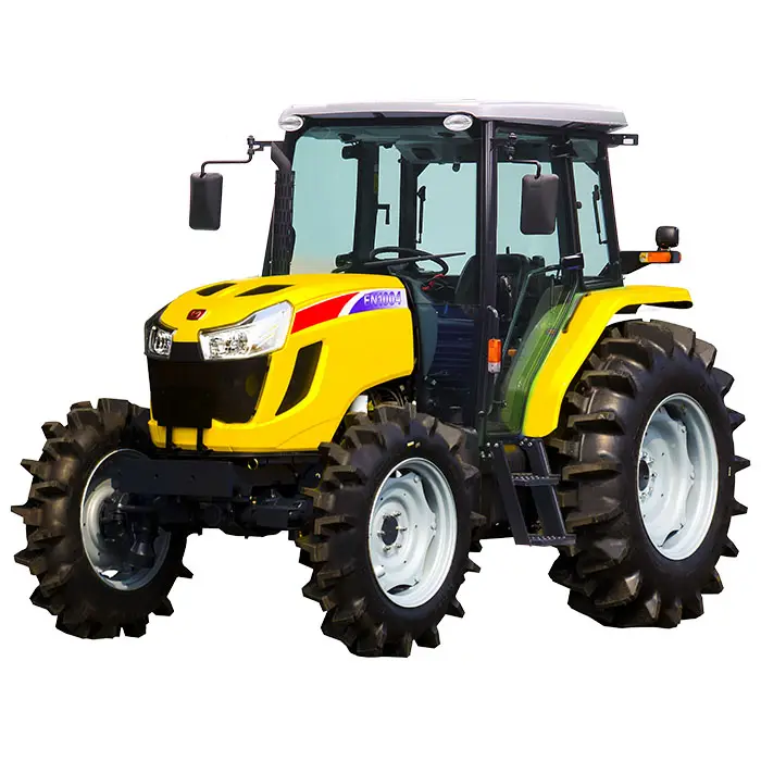 100 HP popüler tarım tekerlek tipi traktör çiftliği afrika