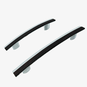 Modern <b>Walnut</b> <b>Cabinet</b> Handles Bar Shape 96mm Hole Spacing Furniture <b>Cabinet</b> Doors - Product Image 4