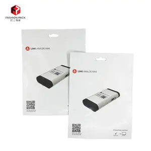 Pack de mode faible quantité minimale de commande feuille d'aluminium Mylar emballage câble USB 3 sac de joint latéral sac en plastique étanche