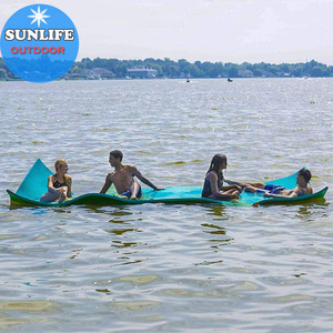 Alfombrilla flotante de 3 capas para natación, estera deportiva multifuncional para piscina, <span class=keywords><strong>playa</strong></span>, Océano y <span class=keywords><strong>Lago</strong></span>, precio de fábrica - Product Image 3